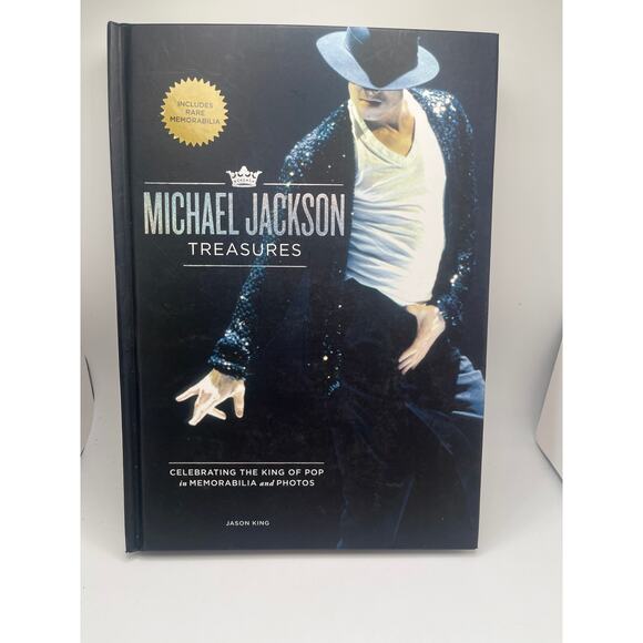 Michael Jackson Treasures Book by Jason King - Picture 1 of 13